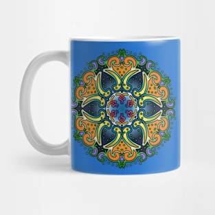 Mandala Paisley Abstract Sunburst Mug